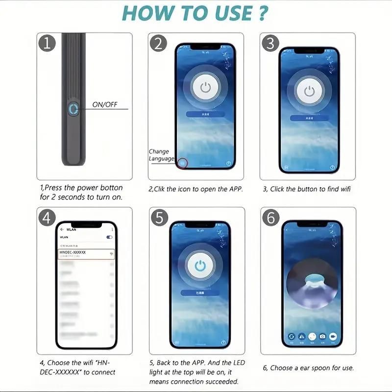 Smart Visual Ear Wax Cleaner – See, Clean &amp; Care with Confidence 👂